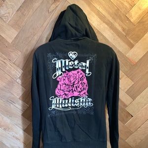 Metal Mulisha Zip-Up Hoodie - Black